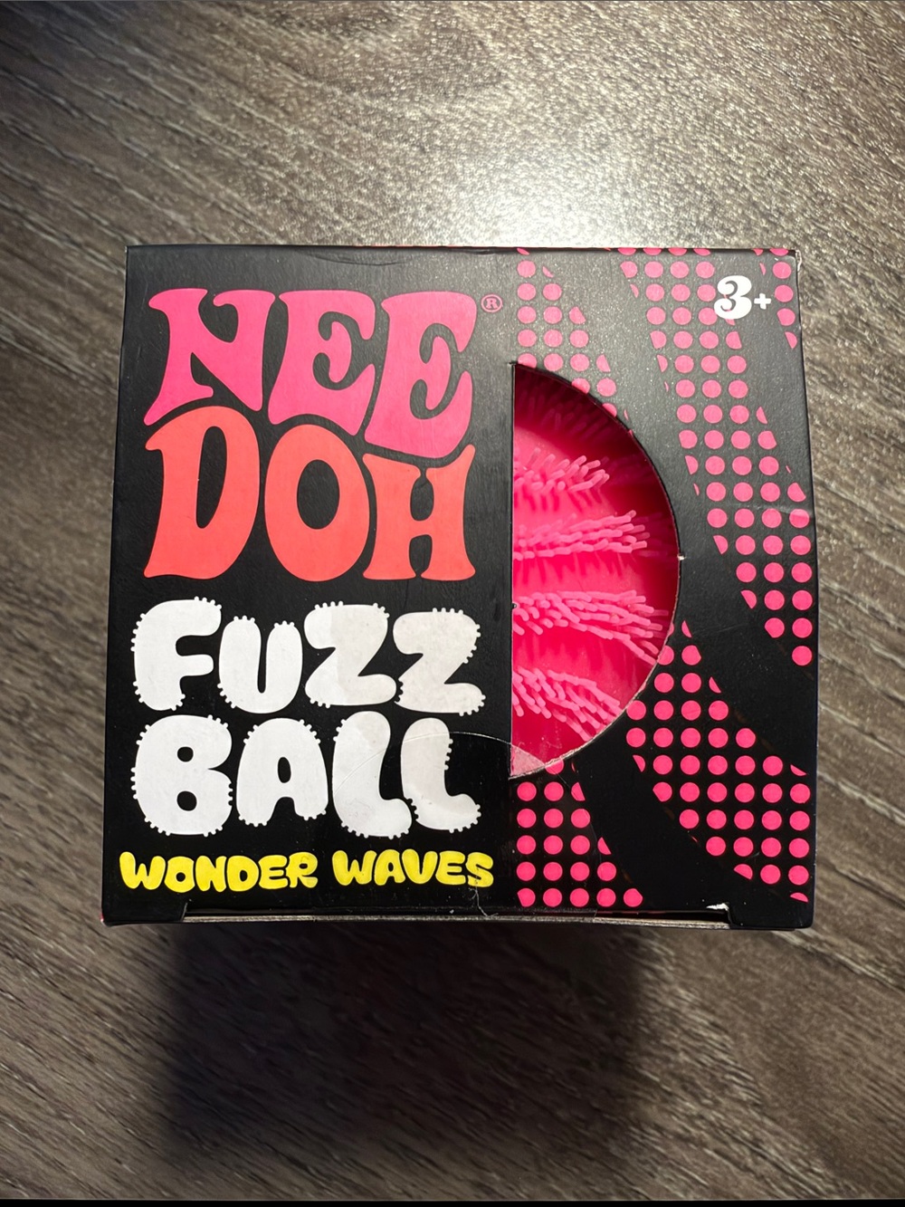 NeeDoh Fuzz Ball Wonder Waves - Pink